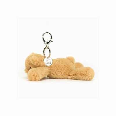 Jellycat Smudge Bear Bag Charm Australia | 049157OEV